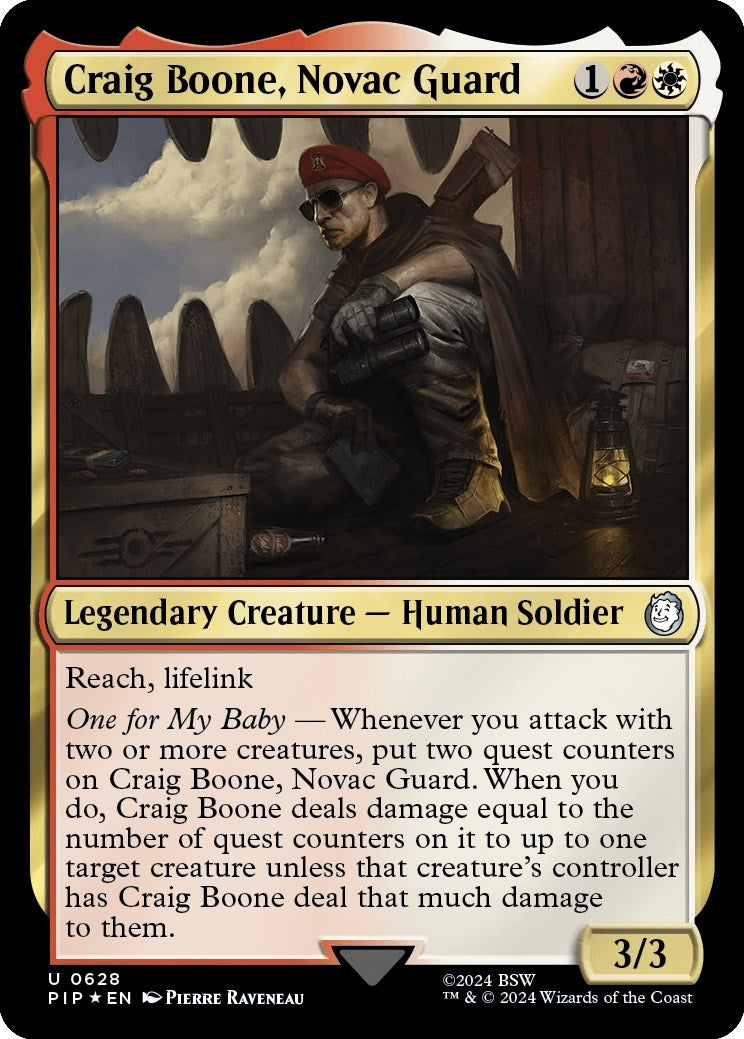 Image for Craig Boone, Novac Guard (Surge Foil) (628) - Magic: The Gathering