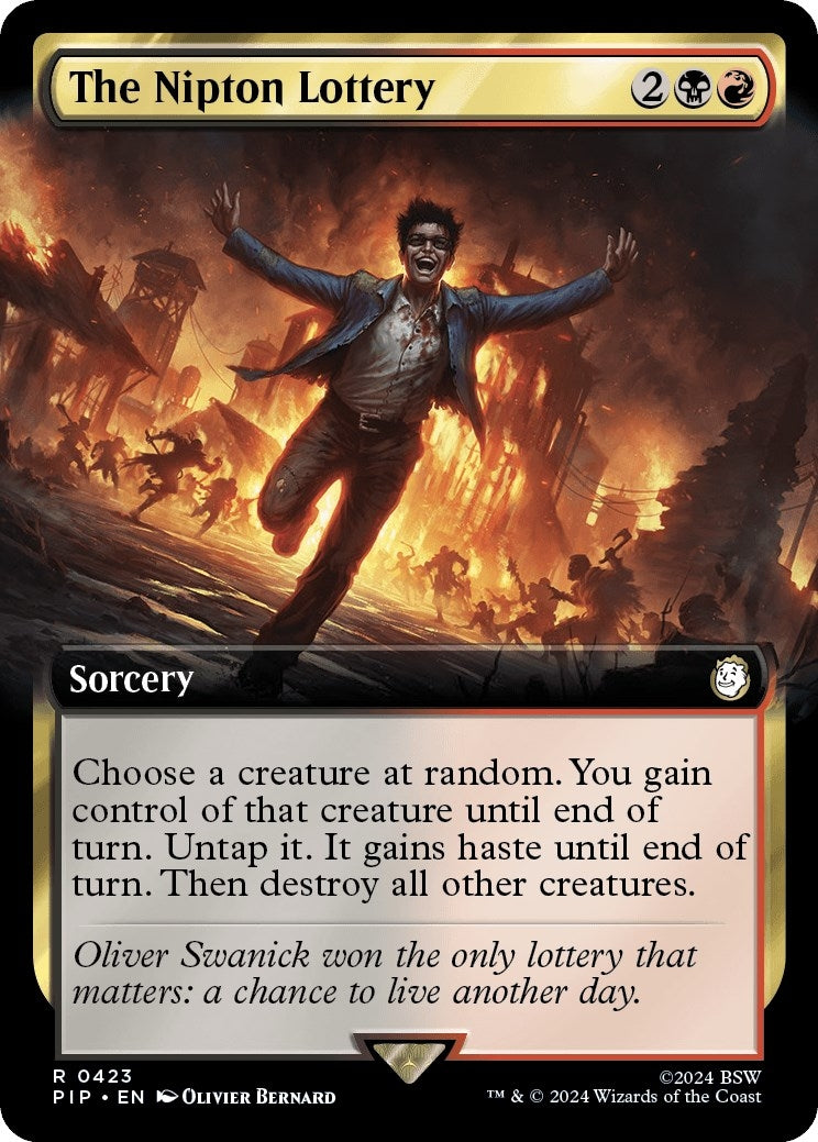 Image for The Nipton Lottery (Extended Art) (423) - Magic: The Gathering