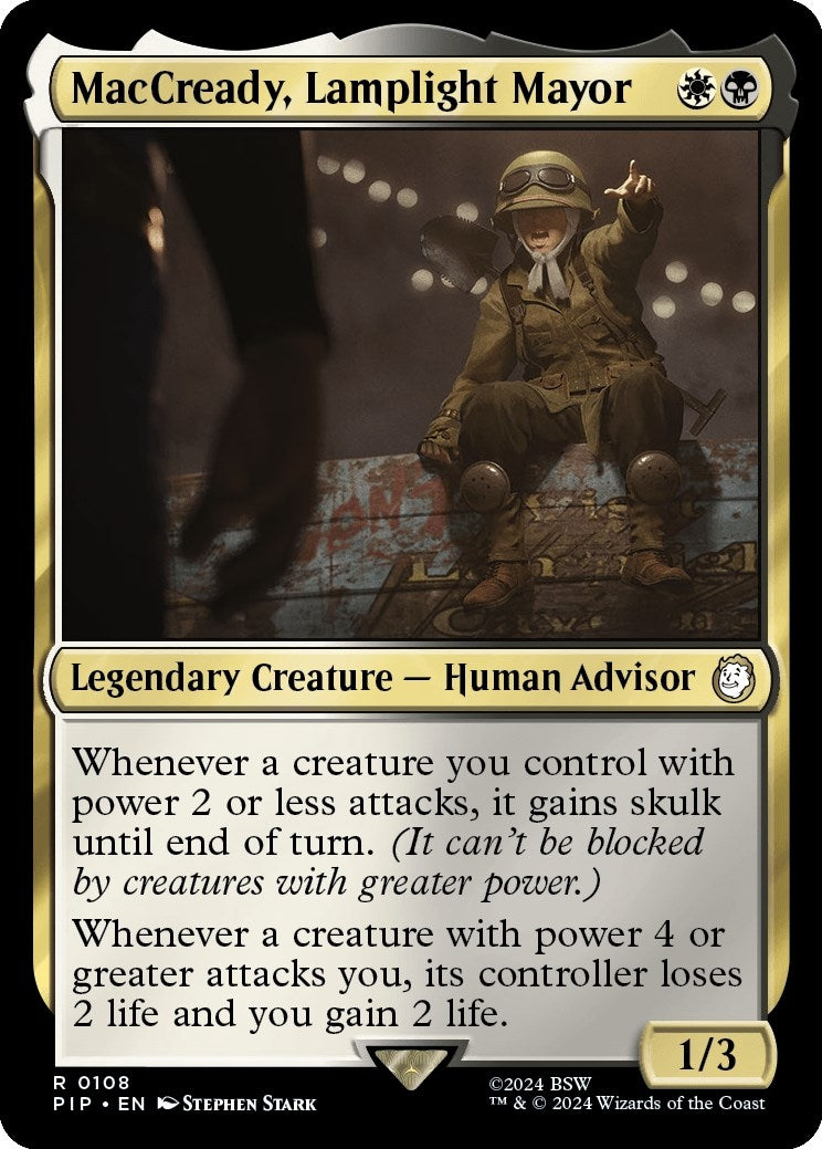 Image for MacCready, Lamplight Mayor (108) - Magic: The Gathering