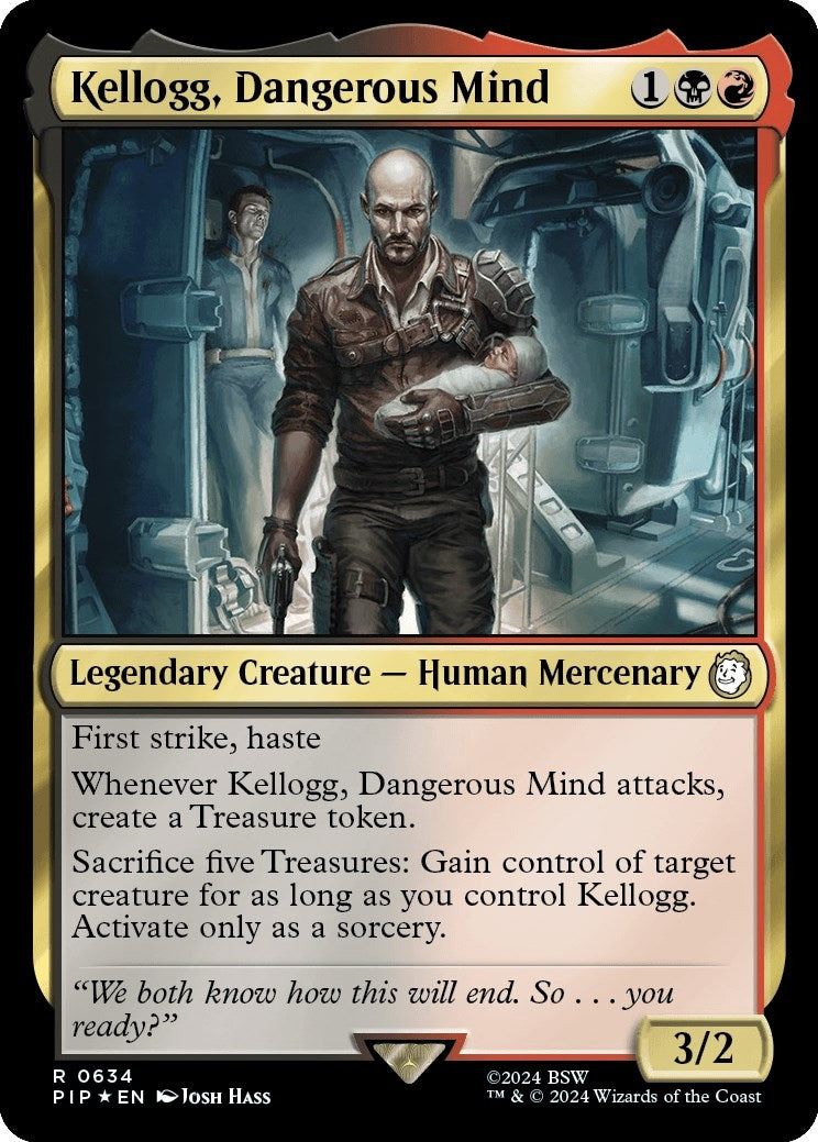 Image for Kellogg, Dangerous Mind (Surge Foil) (634) - Magic: The Gathering
