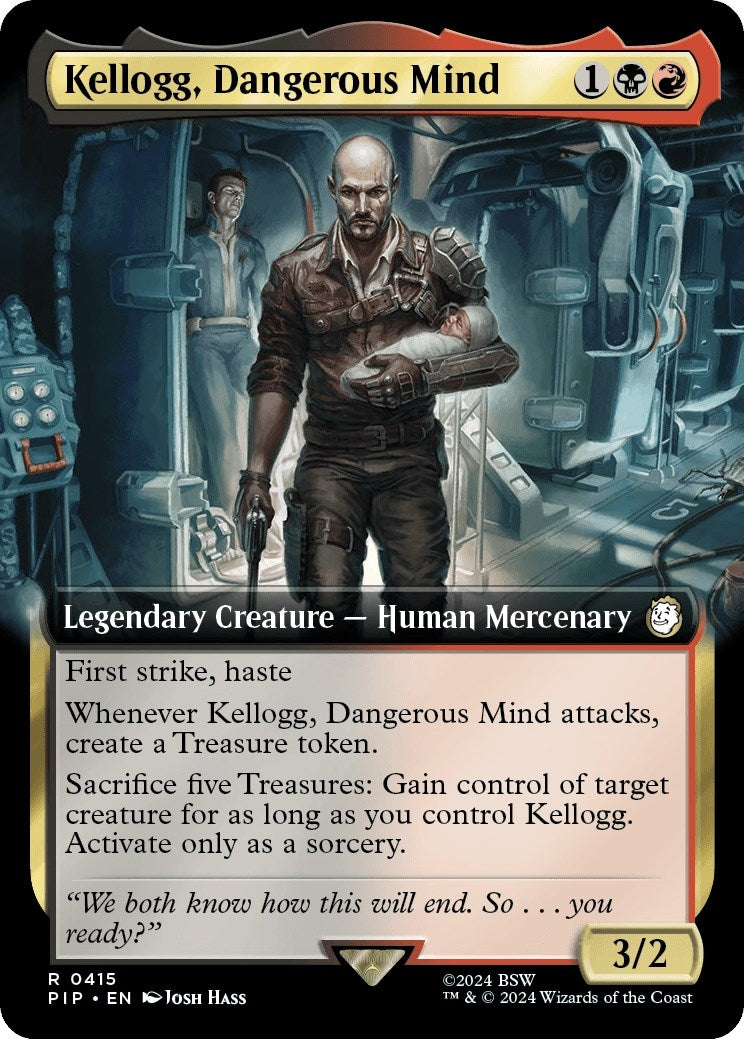 Image for Kellogg, Dangerous Mind (Extended Art) (415) - Magic: The Gathering
