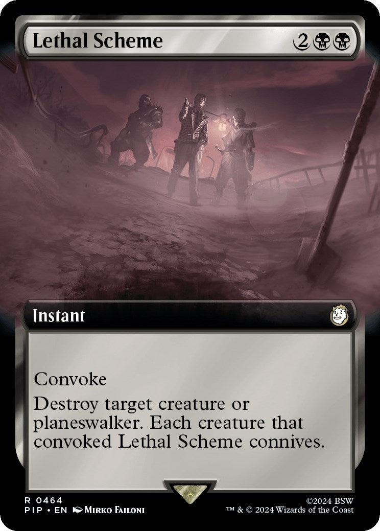 Image for Lethal Scheme (Extended Art) (464) - Magic: The Gathering