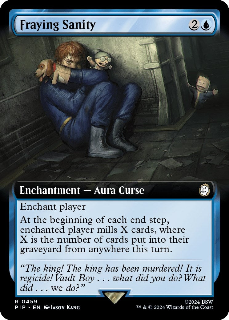 Image for Fraying Sanity (Extended Art) (459) - Magic: The Gathering