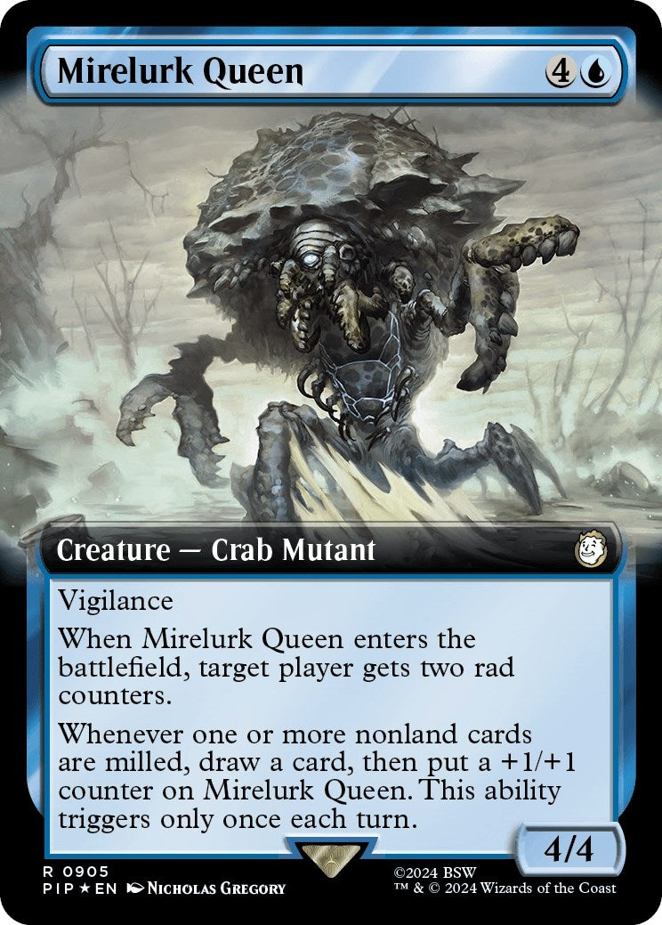 Image for Mirelurk Queen (Extended Art) (Surge Foil) (905) - Magic: The Gathering
