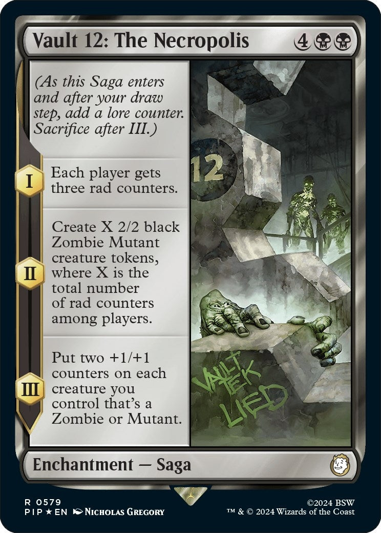Image for Vault 12: The Necropolis (Surge Foil) (579) - Magic: The Gathering