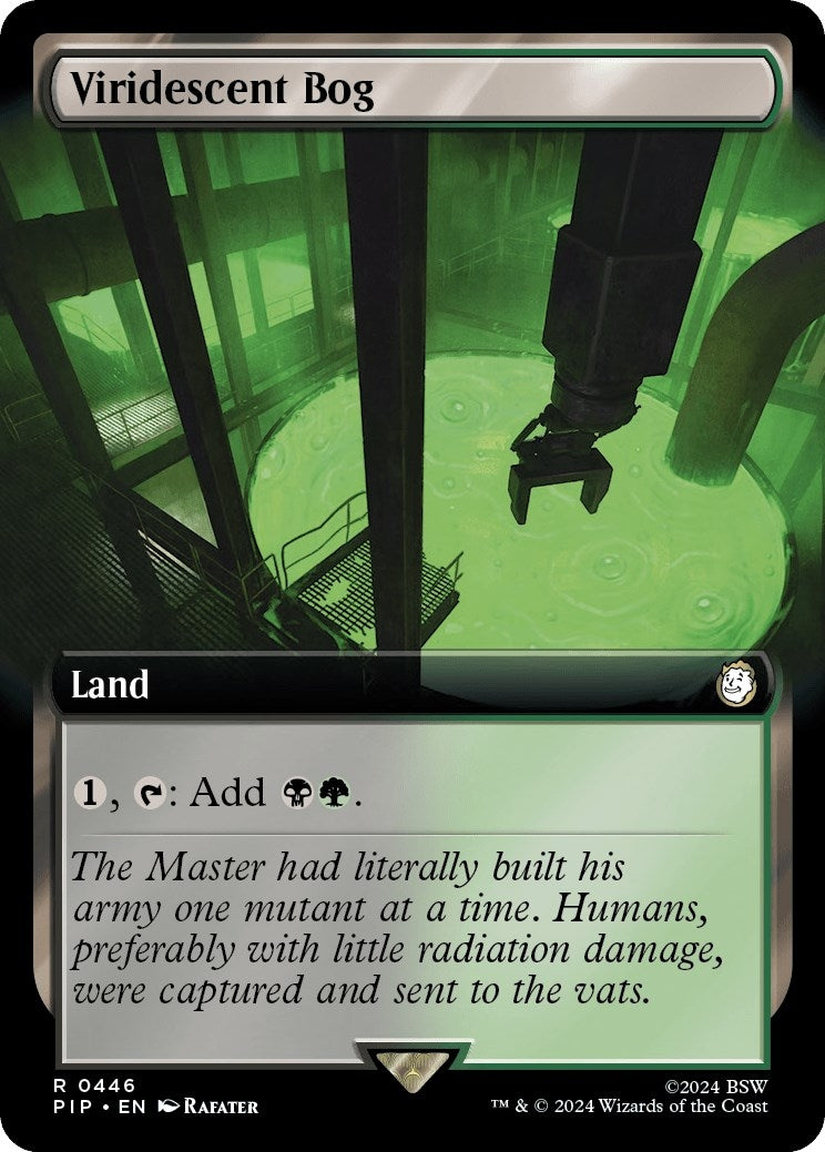 Image for Viridescent Bog (Extended Art) (446) - Magic: The Gathering