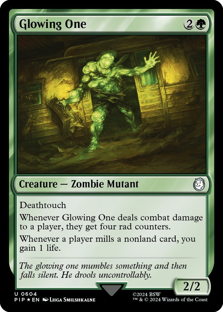 Image for Glowing One (Surge Foil) (604) (PIP) - Magic: The Gathering