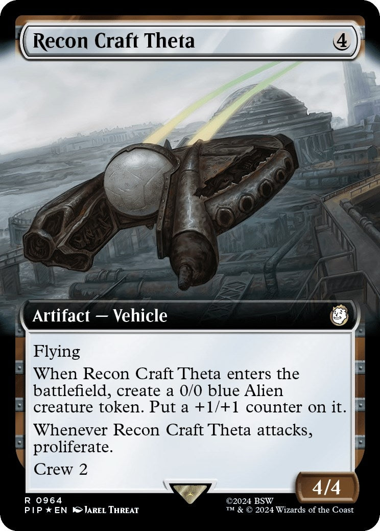 Image for Recon Craft Theta (Extended Art) (Surge Foil) (964) - Magic: The Gathering