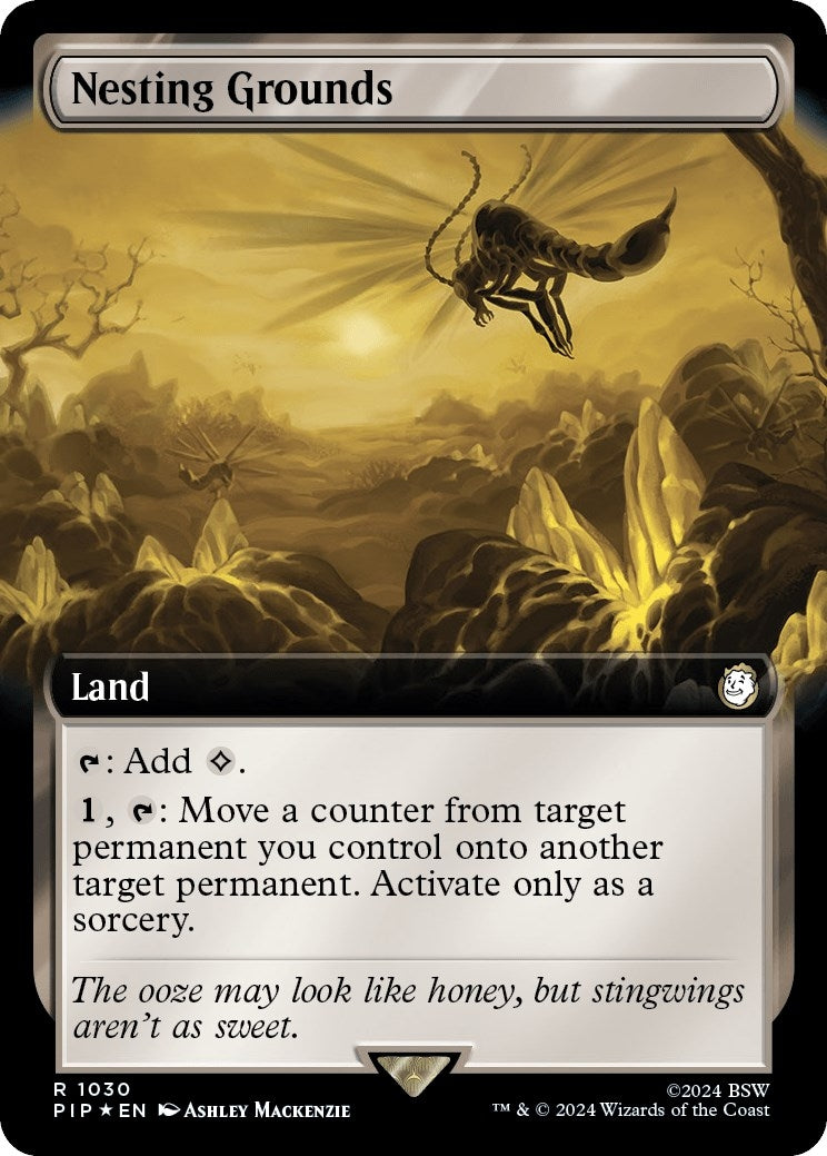 Image for Nesting Grounds (Extended Art) (Surge Foil) (1030) - Magic: The Gathering