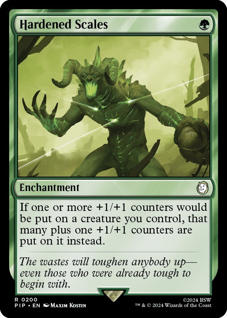 Image for Hardened Scales (200) - Magic: The Gathering