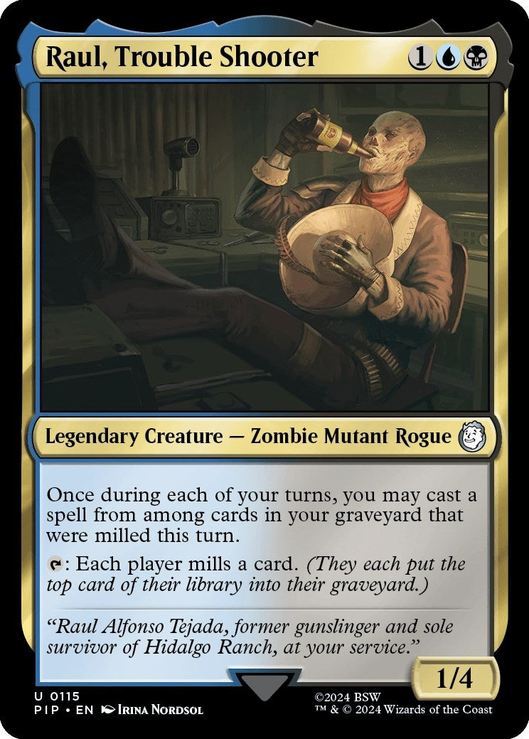 Image for Raul, Trouble Shooter (115) - Magic: The Gathering