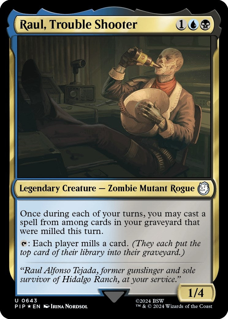 Image for Raul, Trouble Shooter (Surge Foil) (643) - Magic: The Gathering