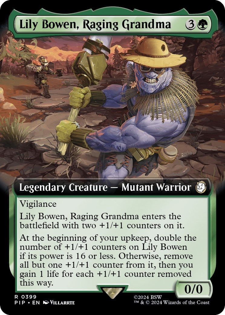 Image for Lily Bowen, Raging Grandma (Extended Art) (399) - Magic: The Gathering