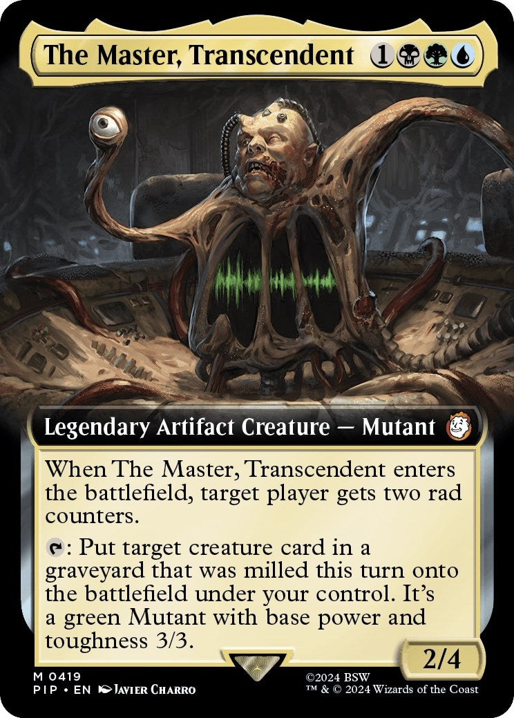 Image for The Master, Transcendent (Extended Art) (419) - Magic: The Gathering
