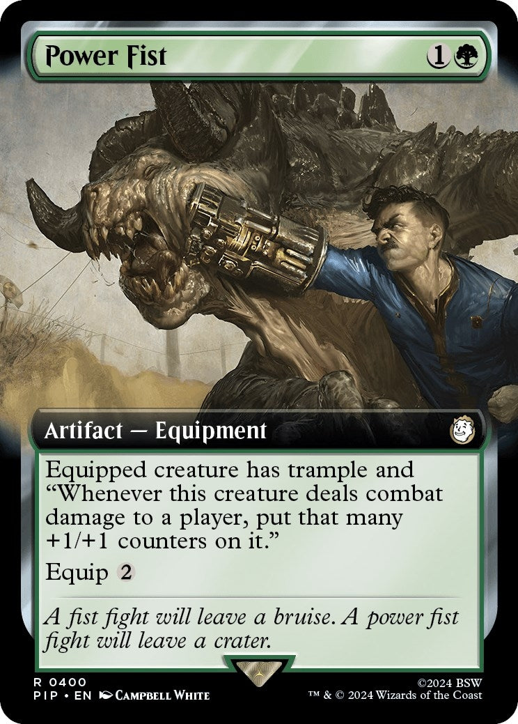 Image for Power Fist (Extended Art) (400) - Magic: The Gathering