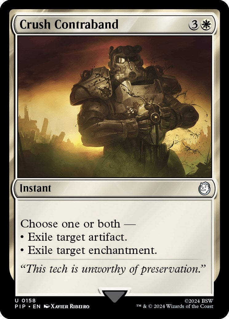 Image for Crush Contraband (158) - Magic: The Gathering