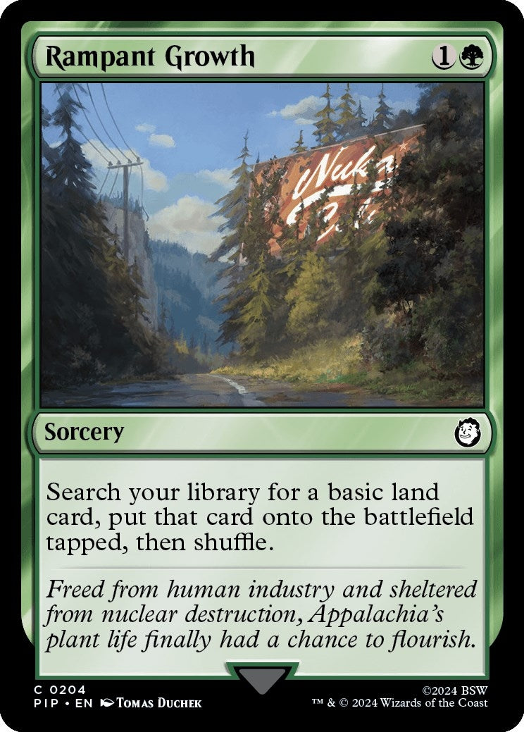 Image for Rampant Growth (204) - Magic: The Gathering