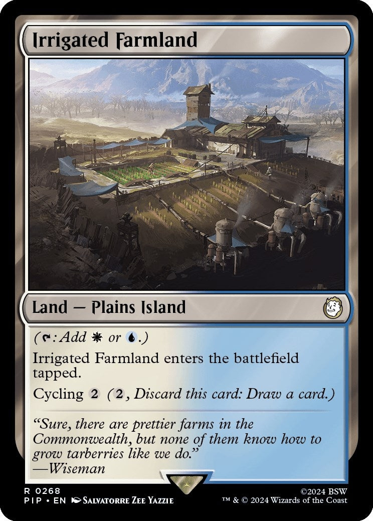 Image for Irrigated Farmland (268) - Magic: The Gathering
