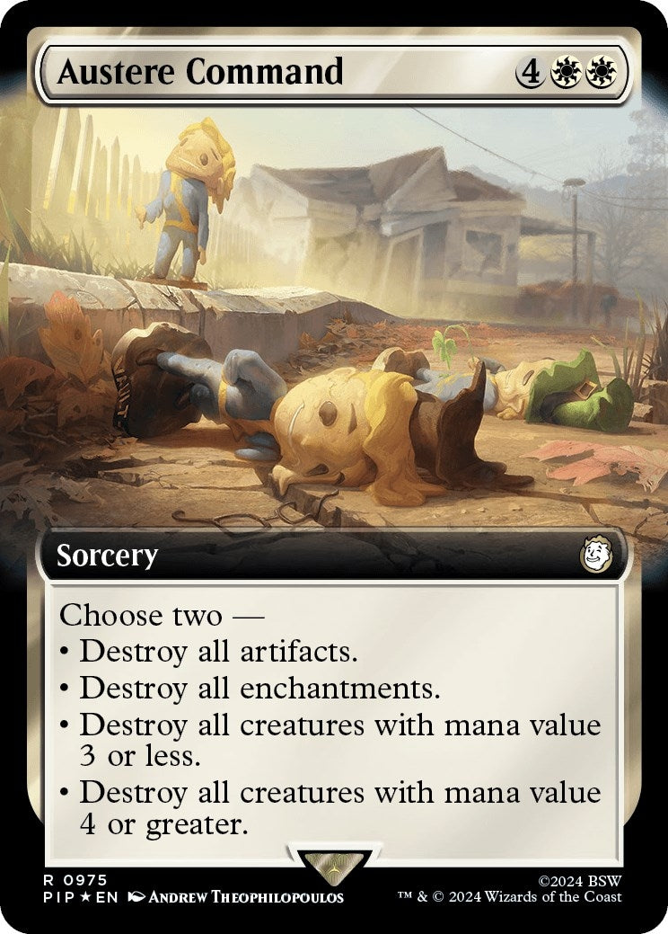 Image for Austere Command (Extended Art) (Surge Foil) (975) - Magic: The Gathering