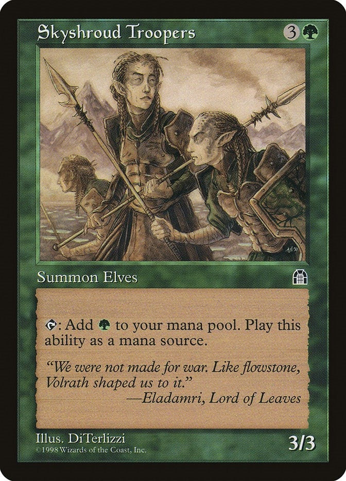 Image for Skyshroud Troopers - Magic: The Gathering
