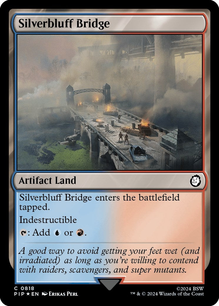 Image for Silverbluff Bridge (Surge Foil) (818) - Magic: The Gathering