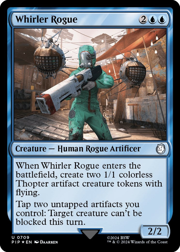 Image for Whirler Rogue (Surge Foil) (709) - Magic: The Gathering