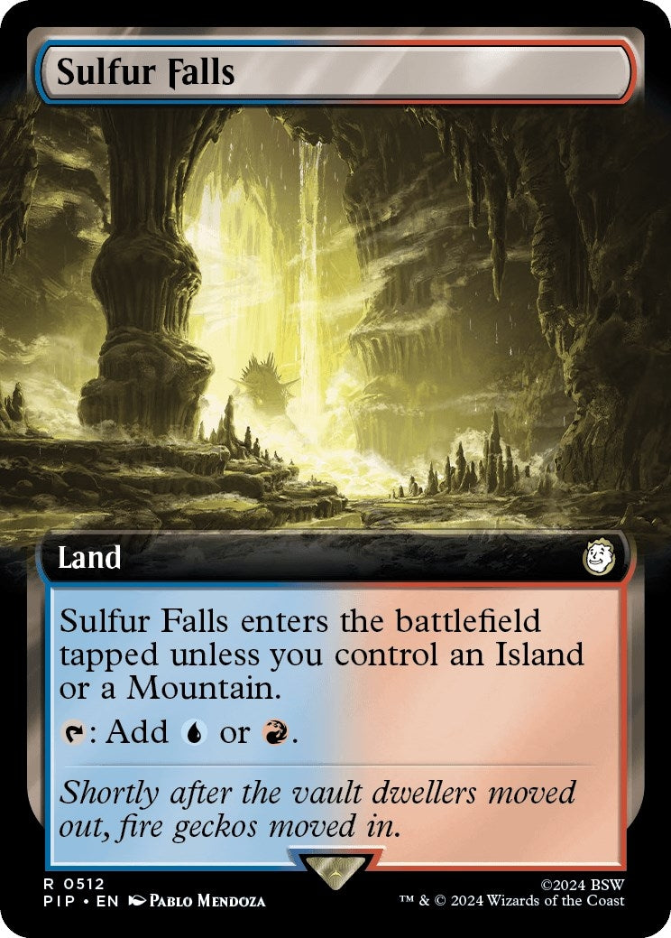 Image for Sulfur Falls (Extended Art) (512) - Magic: The Gathering