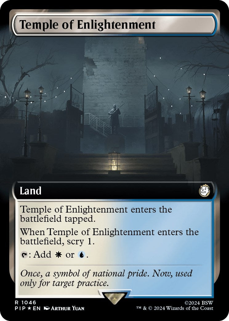 Image for Temple of Enlightenment (Extended Art) (Surge Foil) (1046) - Magic: The Gathering