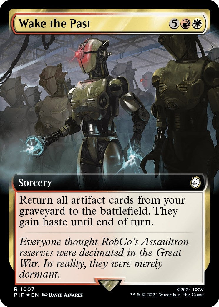 Image for Wake the Past (Extended Art) (Surge Foil) (1007) - Magic: The Gathering