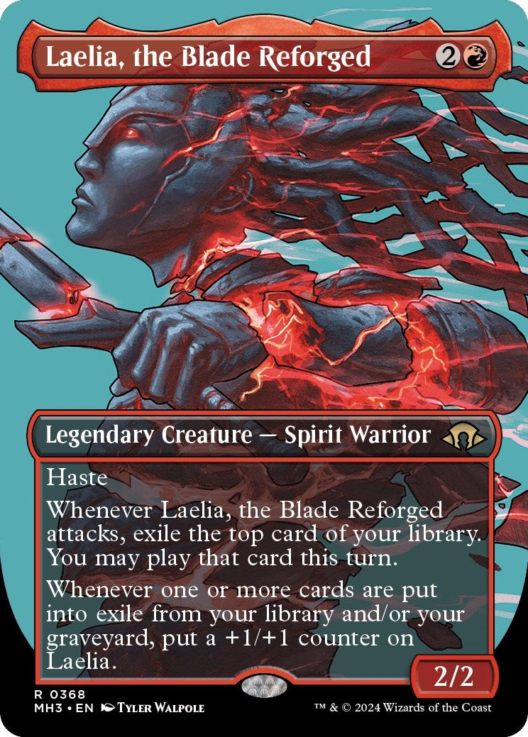 Image for Laelia, the Blade Reforged (Borderless) (368) - Magic: The Gathering