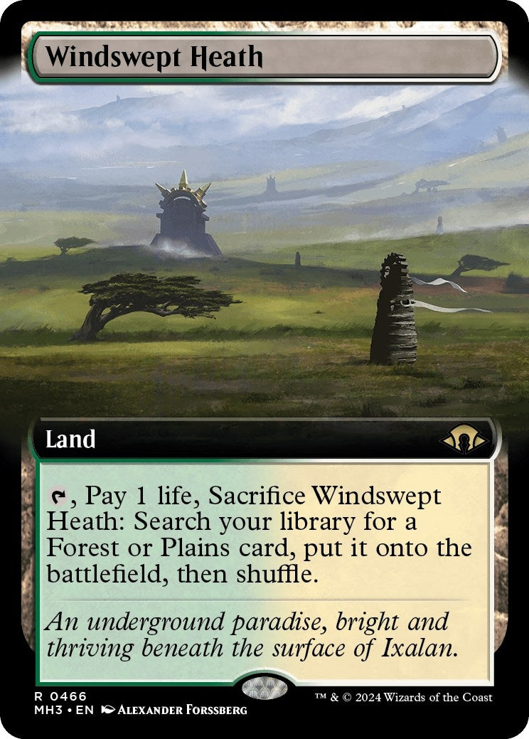 Image for Windswept Heath (Extended Art) (466) - Magic: The Gathering