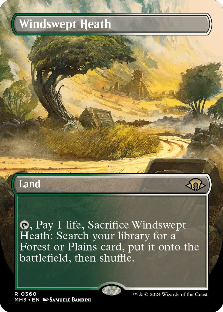 Image for Windswept Heath (Borderless) (360) - Magic: The Gathering