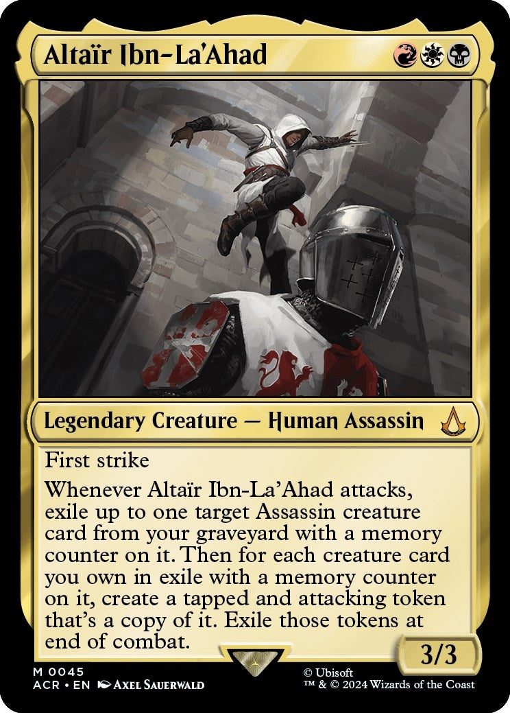Image for Altair Ibn-La'Ahad (45) (ACR) - Magic: The Gathering