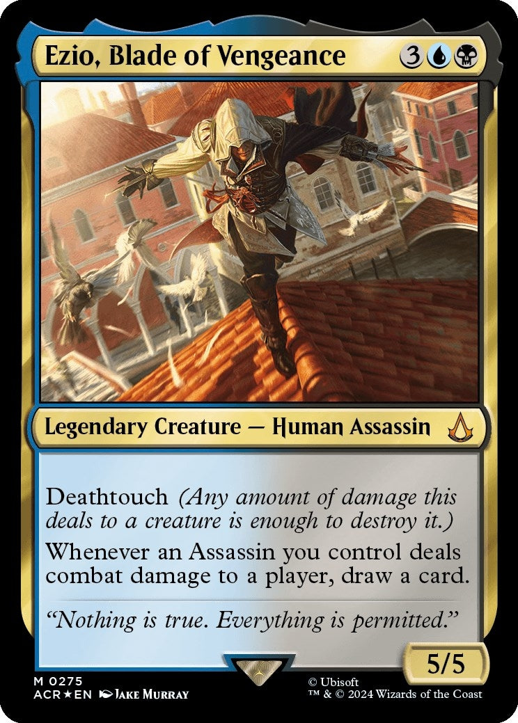Image for Ezio, Blade of Vengeance (275) - Magic: The Gathering
