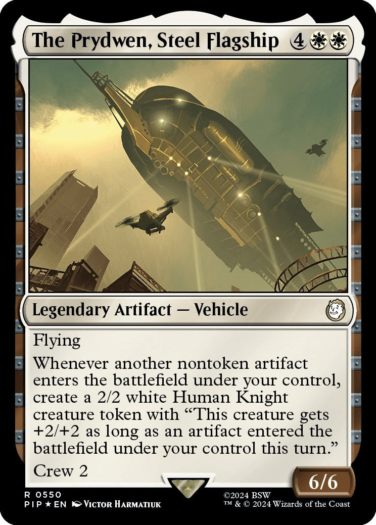 Image for The Prydwen, Steel Flagship (Surge Foil) (550) - Magic: The Gathering