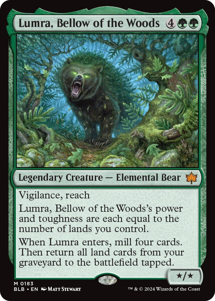 Image for Lumra, Bellow of the Woods (183) - Magic: The Gathering