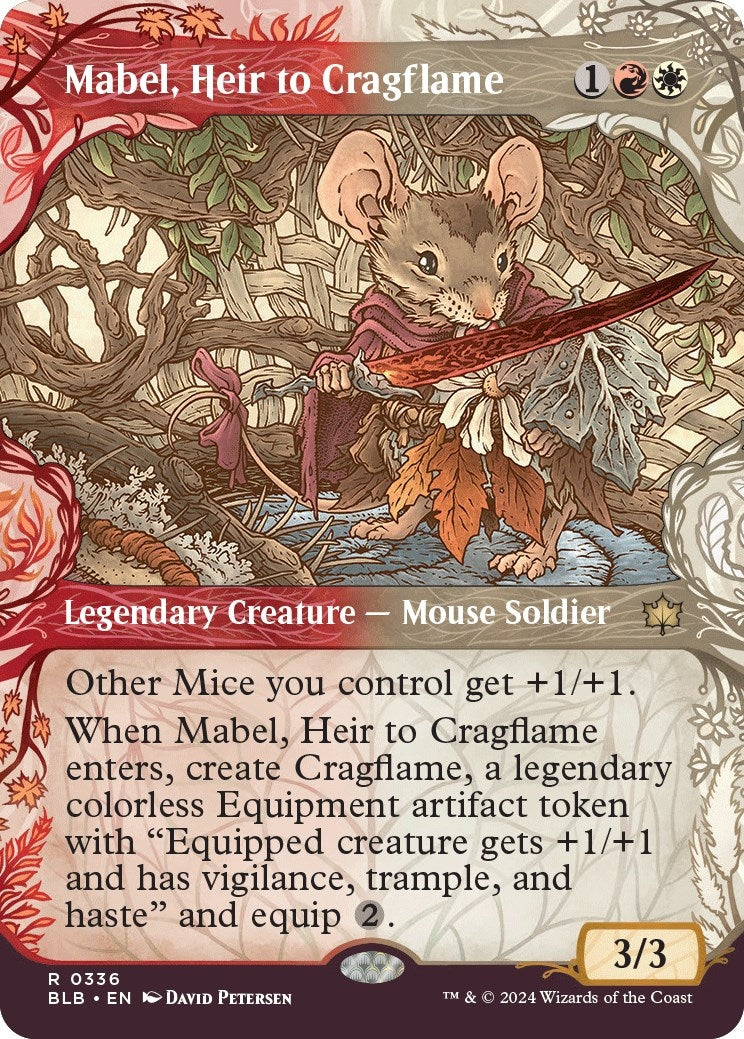 Image for Mabel, Heir to Cragflame (Showcase) (336) - Magic: The Gathering