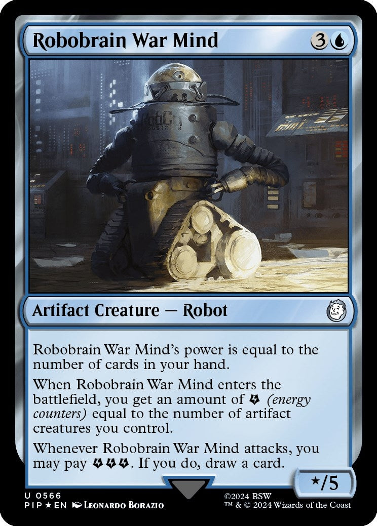 Image for Robobrain War Mind (Surge Foil) (566) - Magic: The Gathering