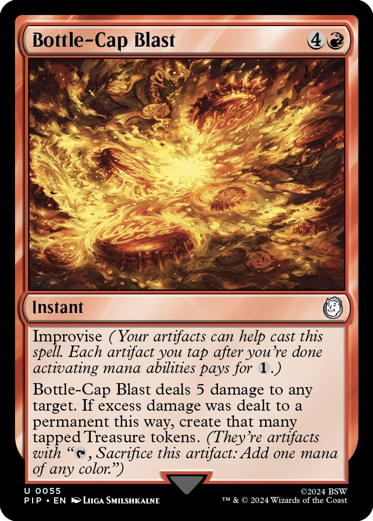 Image for Bottle-Cap Blast (55) - Magic: The Gathering