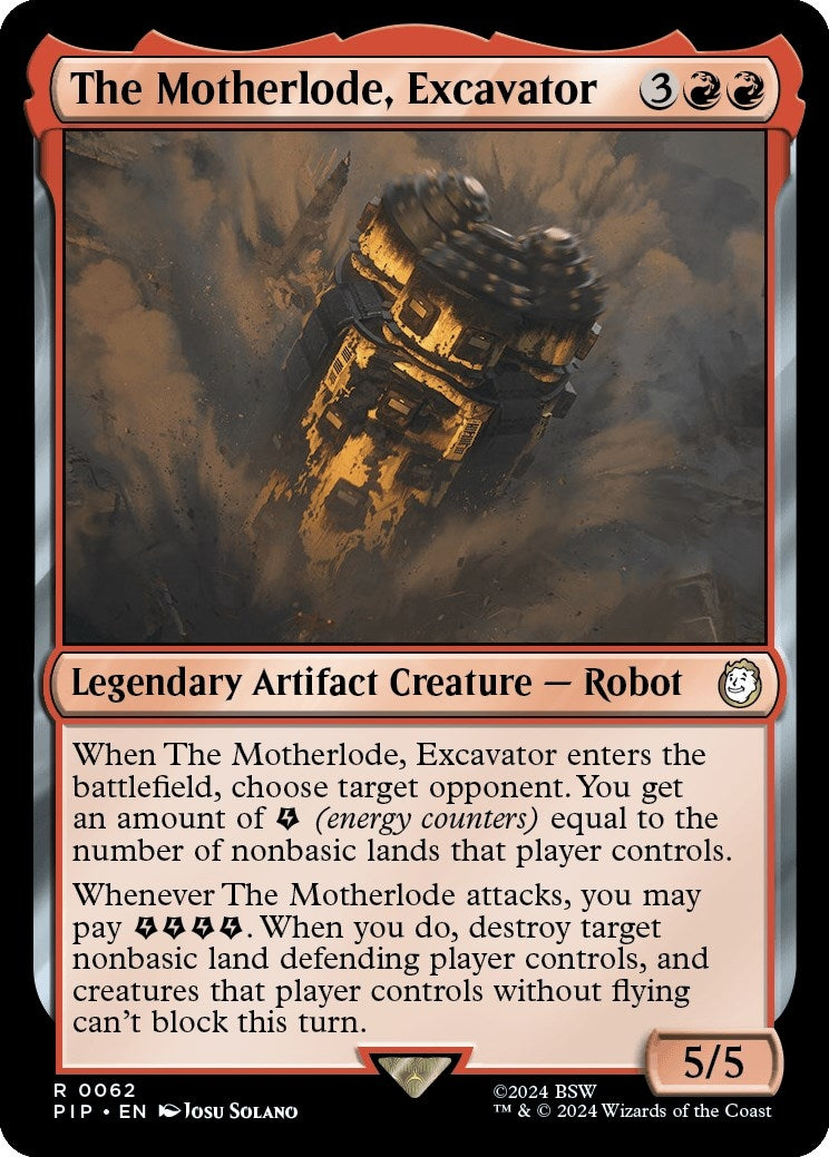 Image for The Motherlode, Excavator (62) - Magic: The Gathering