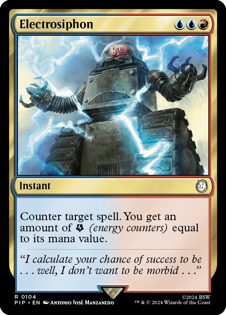 Image for Electrosiphon (104) - Magic: The Gathering
