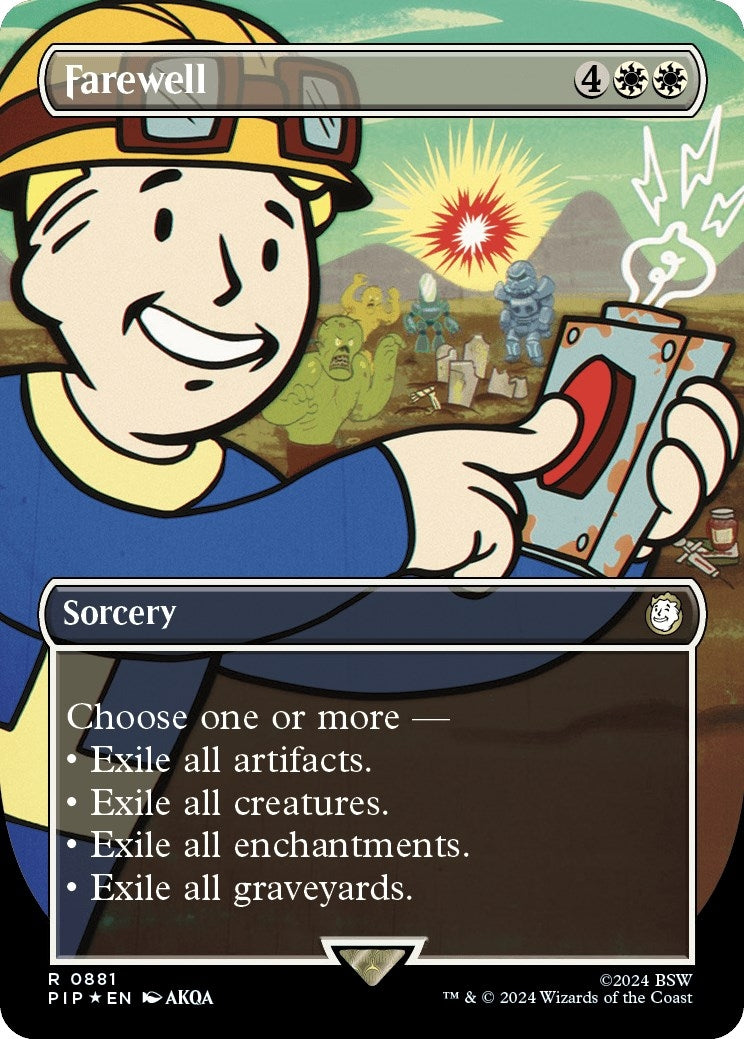Image for Farewell (Borderless) (Surge Foil) (881) - Magic: The Gathering