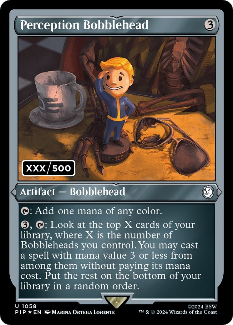 Image for Perception Bobblehead (Serial Numbered) (1058) - Magic: The Gathering