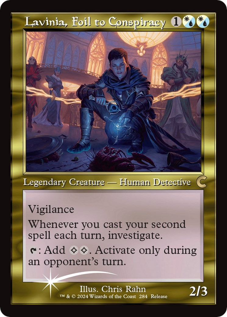 Image for Lavinia, Foil to Conspiracy (Retro Frame) (284) - Magic: The Gathering