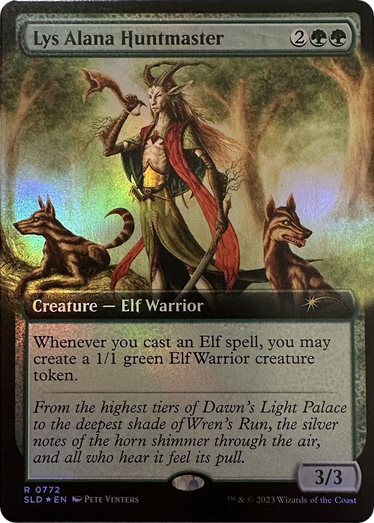 Image for Lys Alana Huntmaster (Extended Art) (772) - Magic: The Gathering