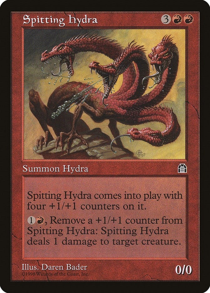 Image for Spitting Hydra - Magic: The Gathering