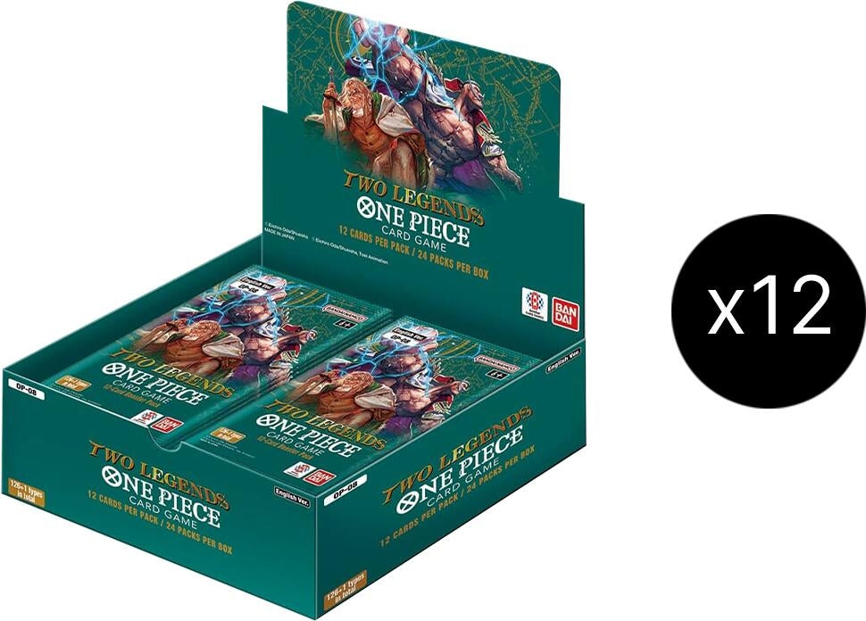 Image for Two Legends - Booster Box Case - One Piece Card Game