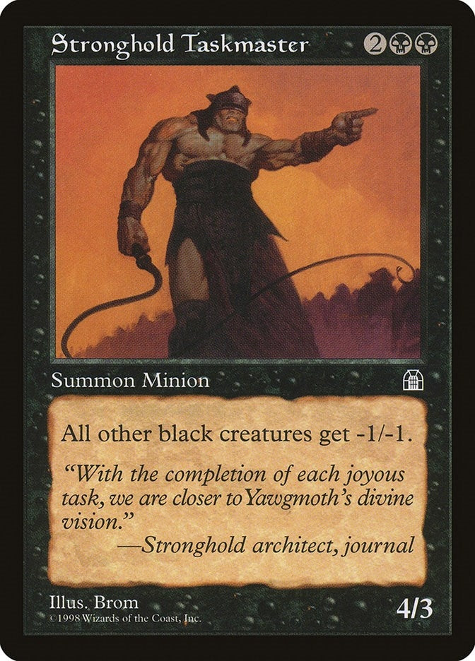 Image for Stronghold Taskmaster - Magic: The Gathering