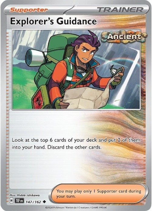 Image for Explorer's Guidance (147/162) (TEF) - Pokemon