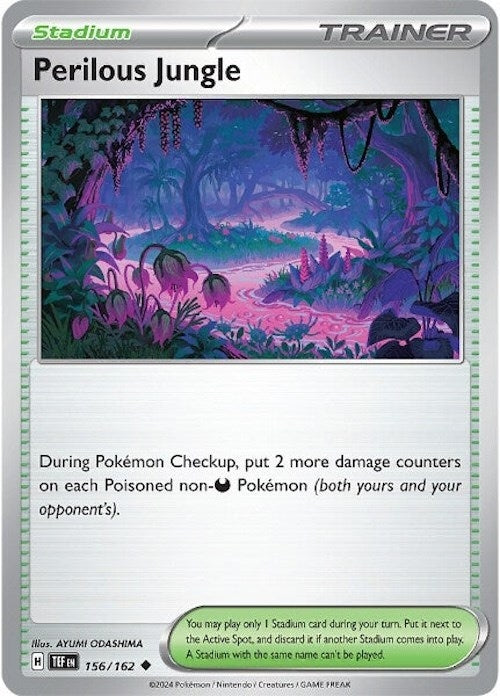 Image for Perilous Jungle (156/162) (TEF) - Pokemon